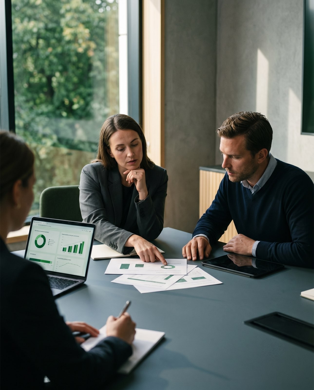 Sesión de estrategia ESG